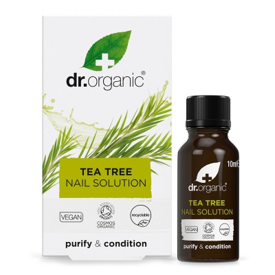 Dr Organic Tea Tree Nail Solution 10ml